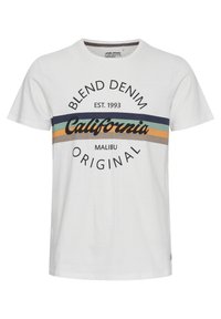BHADAMUS - T-shirt med print - snow white