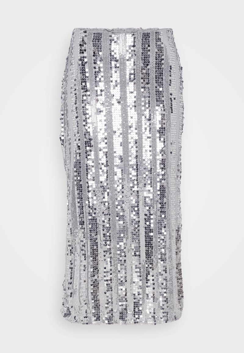 Vero Moda Petite Kokerrok zilverkleurig Vero Moda Petite Kokerrok zilverkleurig