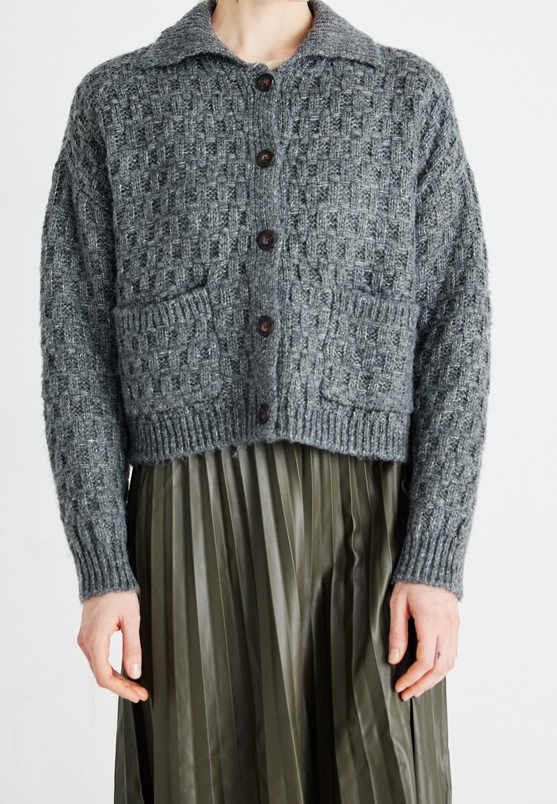 Vero Moda Cardigan - mottled grey