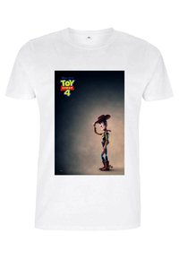TOY STORY TOY STORY 4 POSTER UNISEX - T-shirt con stampa - white