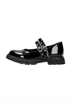 Ballerine con cinturino - black