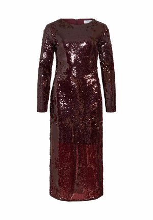 VILA, MIDI DRESS VILANEY SEQUIN - Robe de soirée - port royale