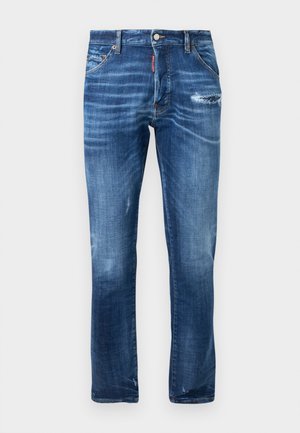 Straight leg jeans - navy blue