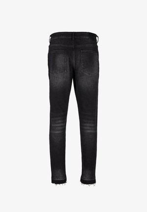 2Y Premium, ELADIO OPEN HEM - Vaqueros slim fit - washed black