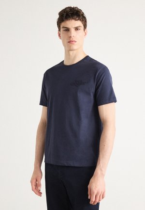 TONAL SHIELD  - T-shirt con stampa - evening blue