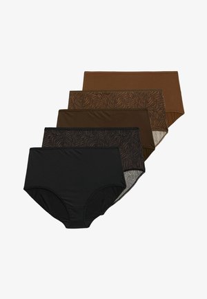 Marks & Spencer 5 PACK NO VPL HIGH WAIST - Braguitas - topaz