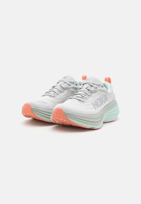 HOKA BONDI 8 - Tekaški copati za cesto - stardust/aqua breeze