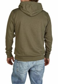 TOM TAILOR TTHOODIE - Jersey con capucha - grape leaf green