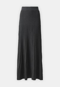 ONLY ONLTESS LONG SKIRT - Gonna lunga - dark grey melange