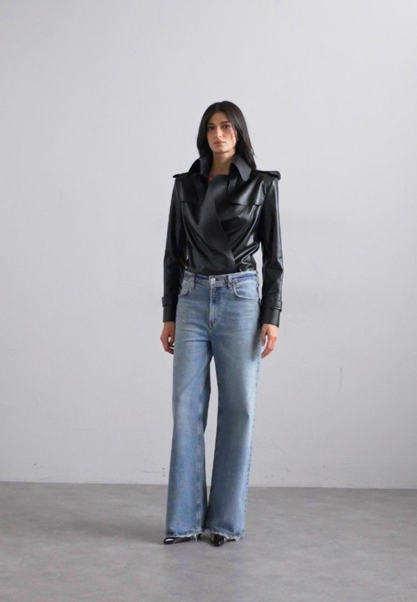 DOUBLE BREASTED TRENCH BODYSUIT - Blouse3