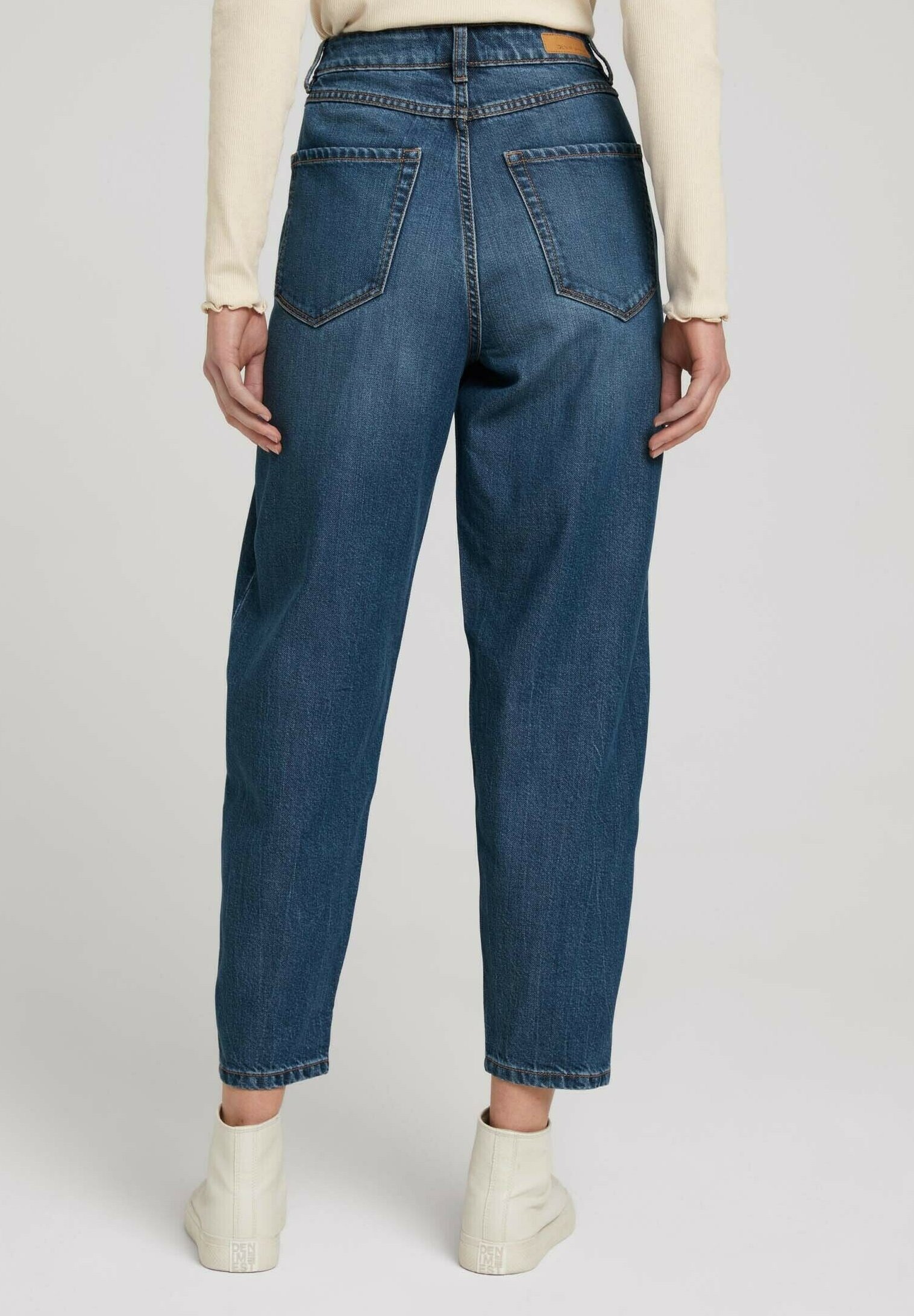 TOM TAILOR DENIM Barrel Mom - Mom Jeans - used mid stone