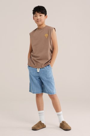 WE Fashion, Top - brown