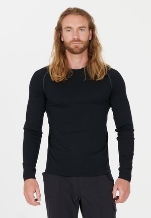 North Bend FUNKTIONS - Langærmet T-shirt - black