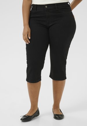 KCLAURINA - Denim shorts - black deep