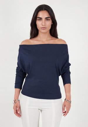 Lela & Buratti, LELA & BURATTI BLOUSE REGULAR FIT - Camiseta de manga larga - dark blue