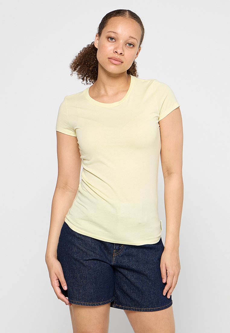 Armani Exchange T-shirt basic lichtgeel