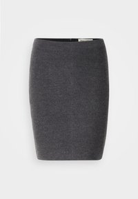 SKIRT - Minirock - deep grey melange