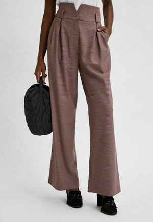 Bukser - mottled red