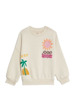 RICH SURF GRAPHIC  - Sweatshirt - ecru