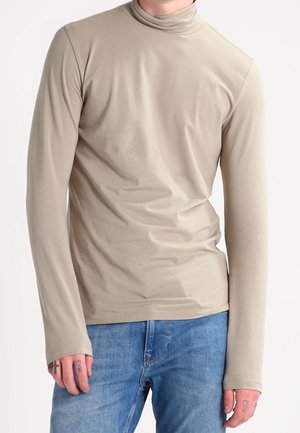 Langarmshirt - beige
