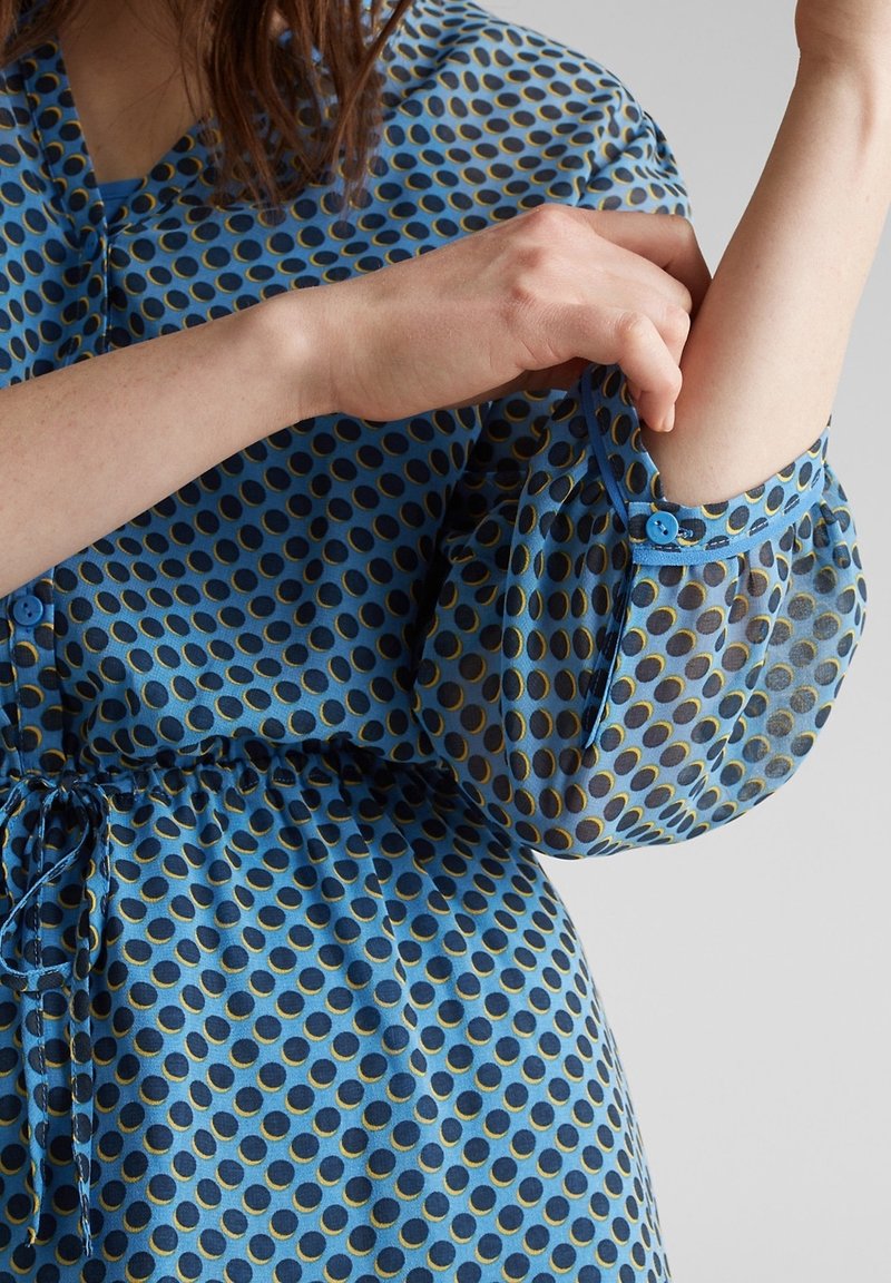 esprit blue dress Day - light Type | Midi Plus Size Off the Color:Natural undyed flax