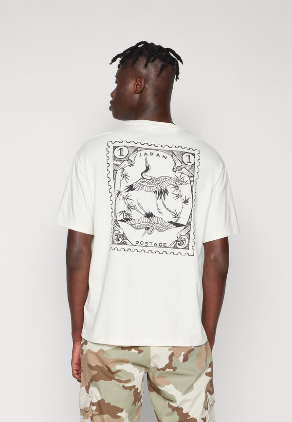SLHLOOSE-POST TEE - Print T-shirt