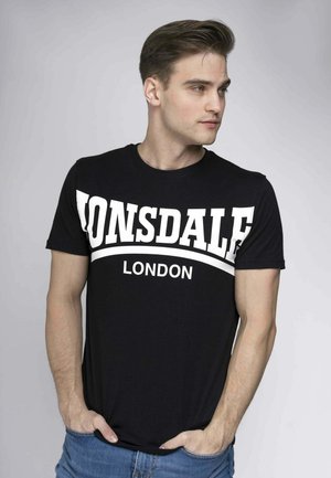 NORMALE  YORK - Printtipaita - black