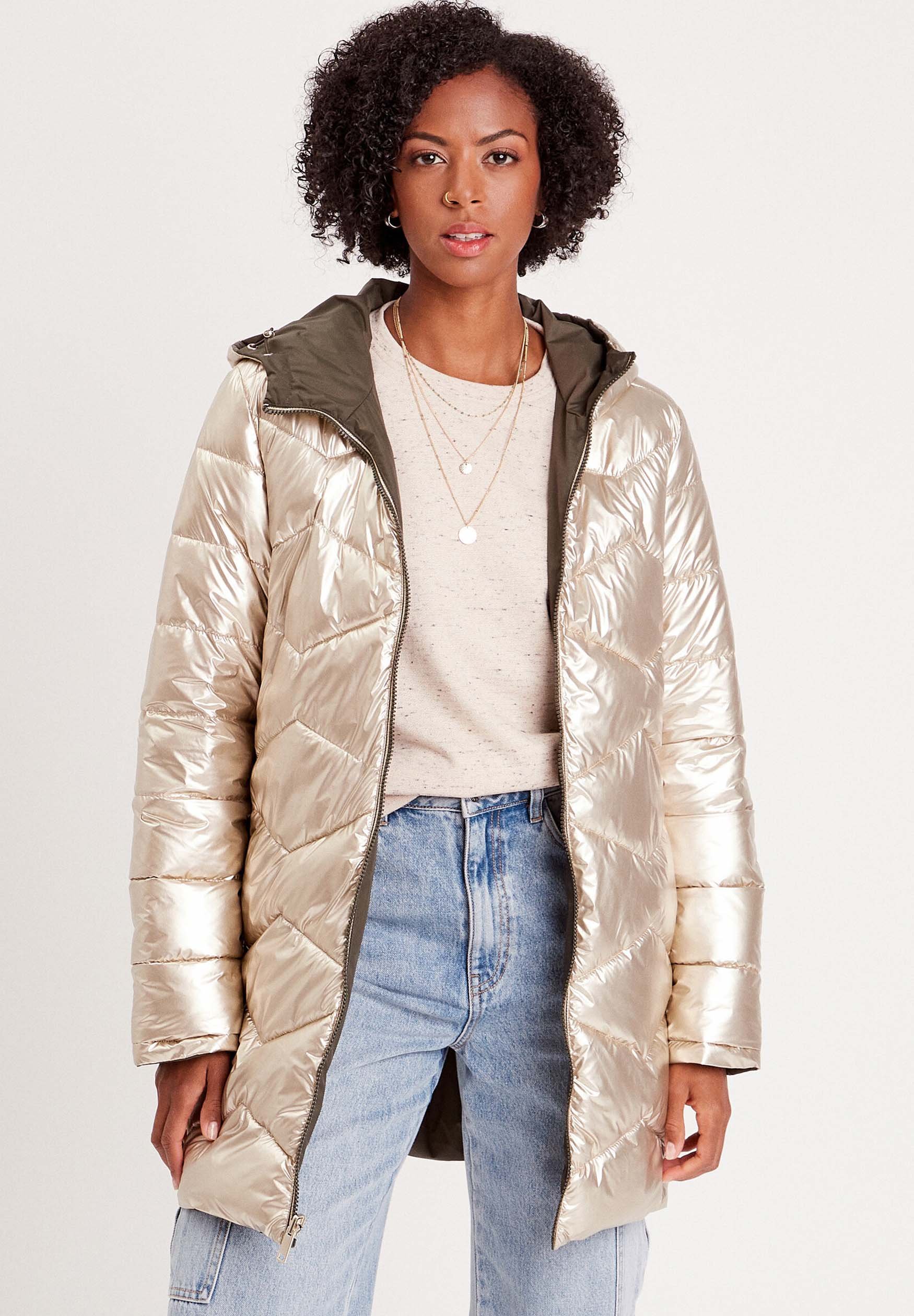 Cache Cache MIT WENDE Manteau d'hiver vert kaki/kaki