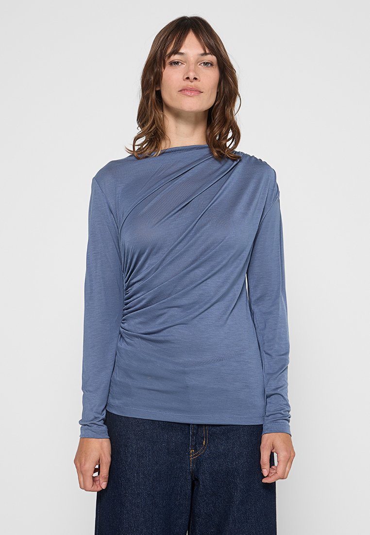 Bruuns Bazaar Longsleeve donkerblauw