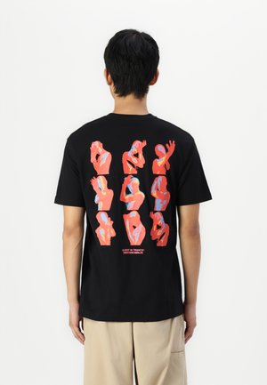 Vertere Berlin LOST IN TRANCE UNISEX - T-shirt imprimé - black