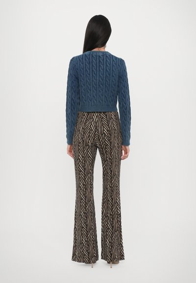 Diane von Furstenberg BROOKLYN PANTS - Püksid - brown