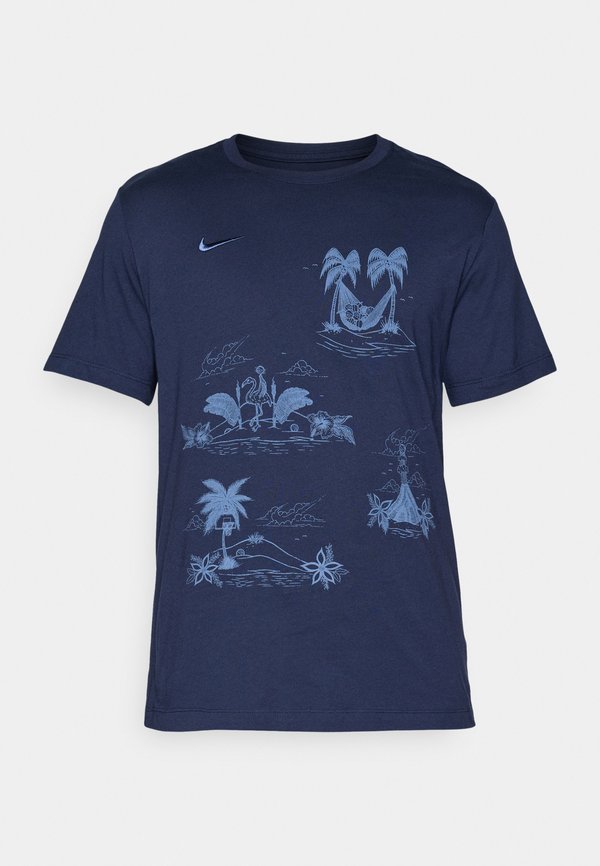 TEE - Print T-shirt - obsidian4