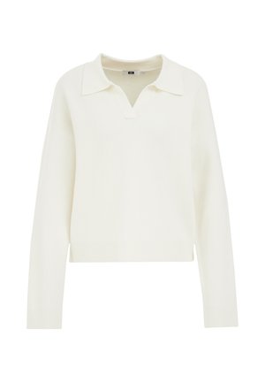 WE Fashion Striktrøje - offwhite
