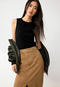 Next DOUBLE LAYERED SUPER SOFT TANK - Top - black