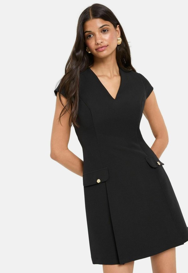 REGULAR FIT - CAP SLEEVE TAILORED - Freizeitkleid