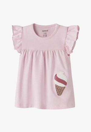 Name it, T-shirt imprimé - cradle pink