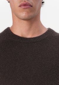 Samsøe Samsøe SAFREDDY SWEATER - Strickpullover - black coffee
