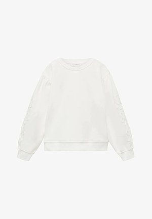 Mango Kids Športni pulover - off-white