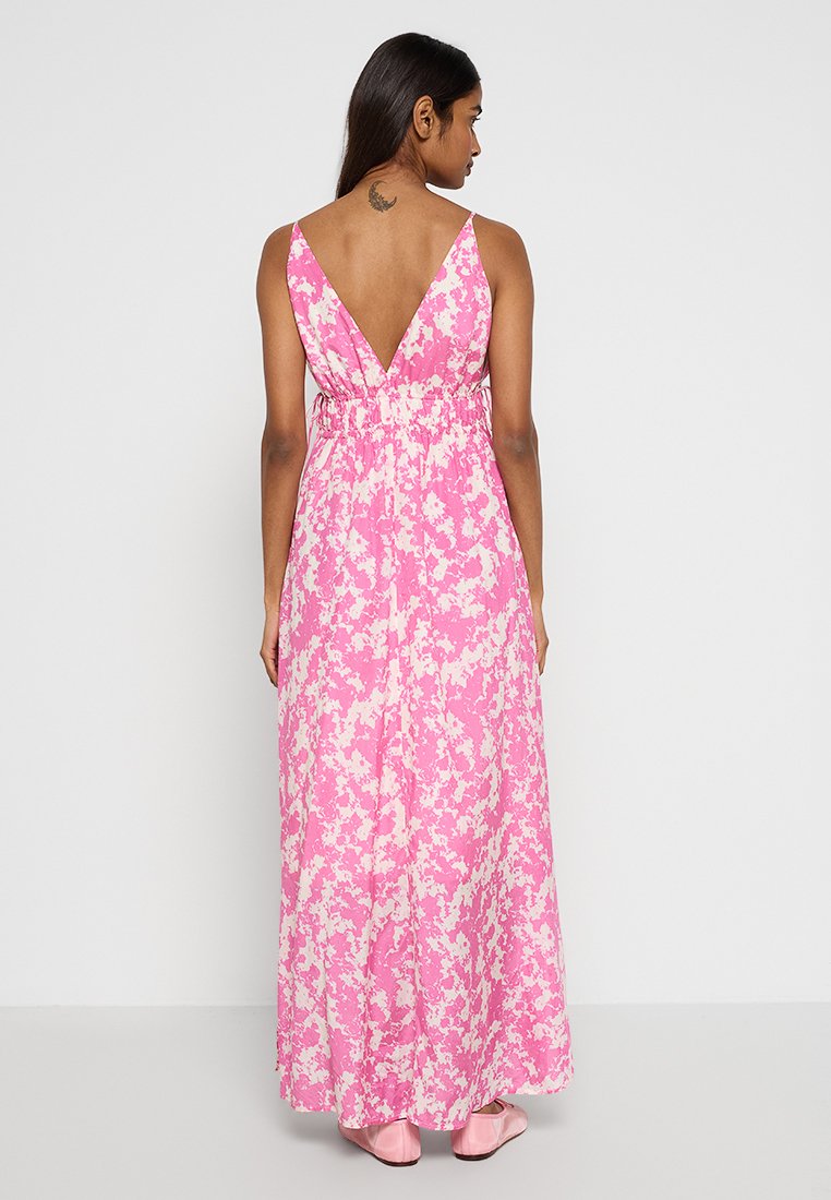 & Other Stories Maxi-jurk donkerroze