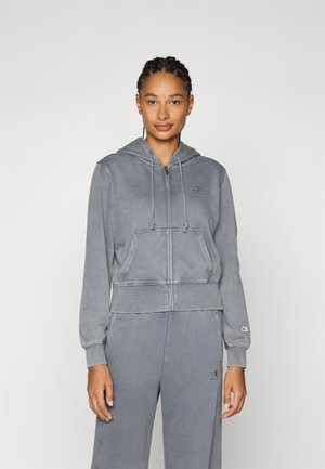 Champion FULL ZIP HOOD - Cipzáras pulóver - foggy