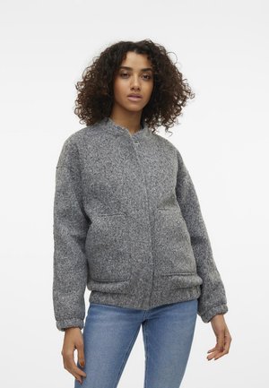 AMBER ELITE NOOS - Blouson Bomber - medium grey melange
