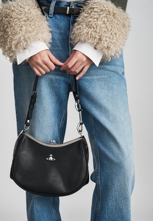 CHARM FRAME PURSE - Sac à main - black