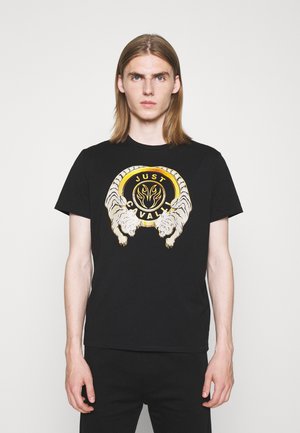 EXCLUSIVE - Camiseta estampada - black