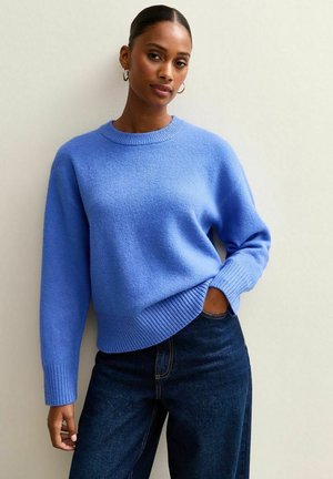 BRIGHT  CREW NECK  - Strickpullover - bright blue