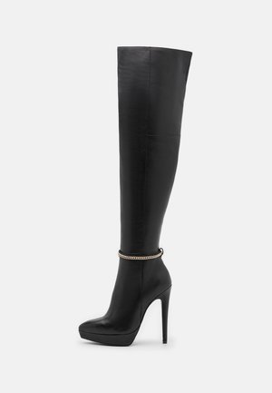 Bottes à talons hauts - black