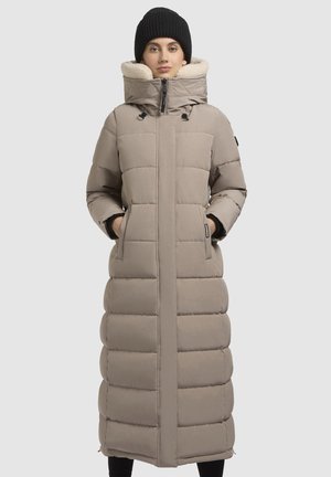 khujo CLARESSE TEDDY - Wintermantel - graubeige