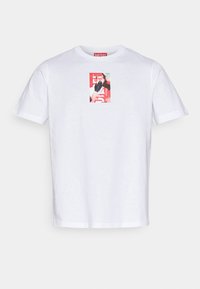 JUST - T-shirts med print - white