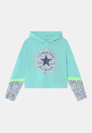 COLORBLOCKED PRINTED HOODIE - Felpa con cappuccio - light dew