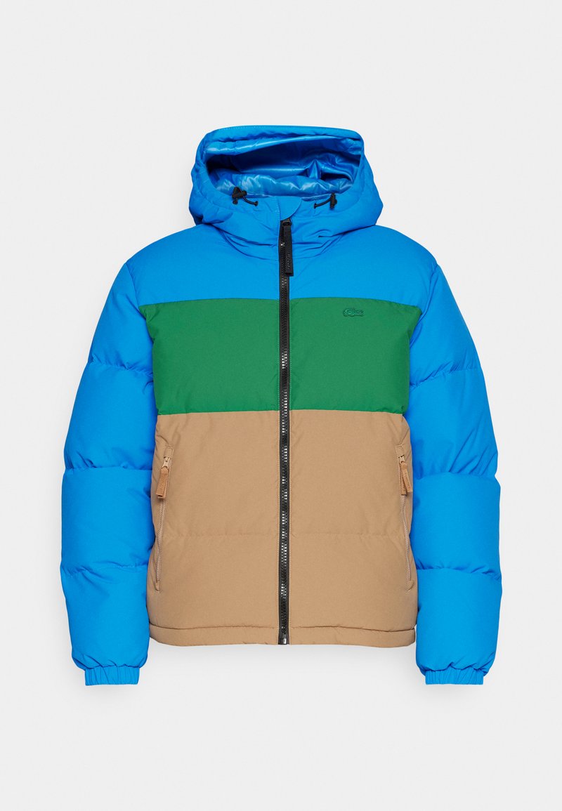 Lacoste Gewatteerde jas koningsblauw