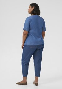 Kaffe Curve Blůza - dark blue chambray